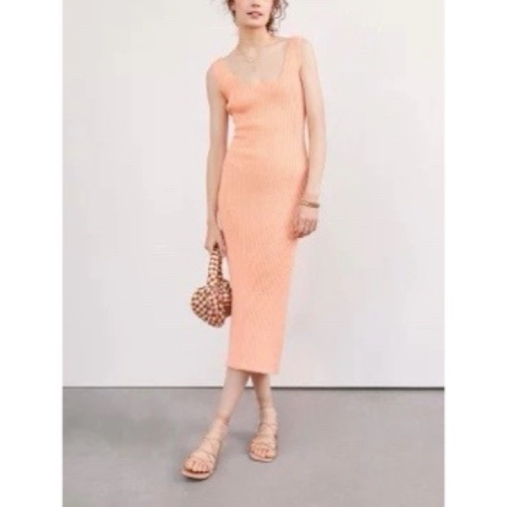 Anthropologie Amadi knit midi dress